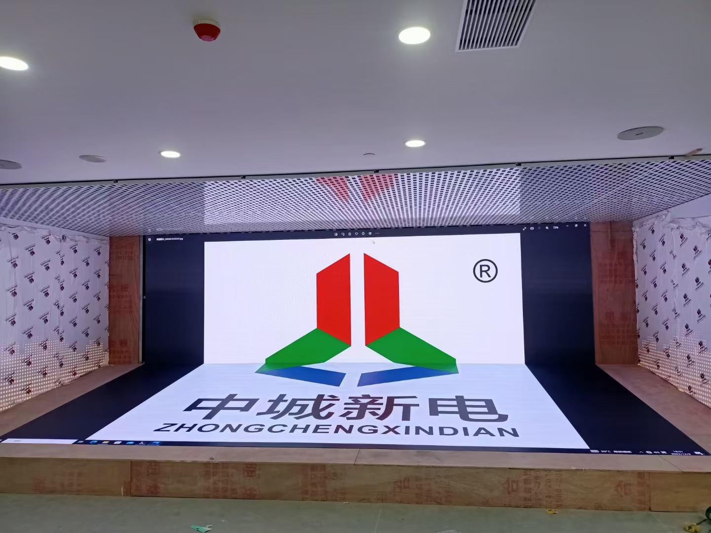 某股份公司展厅